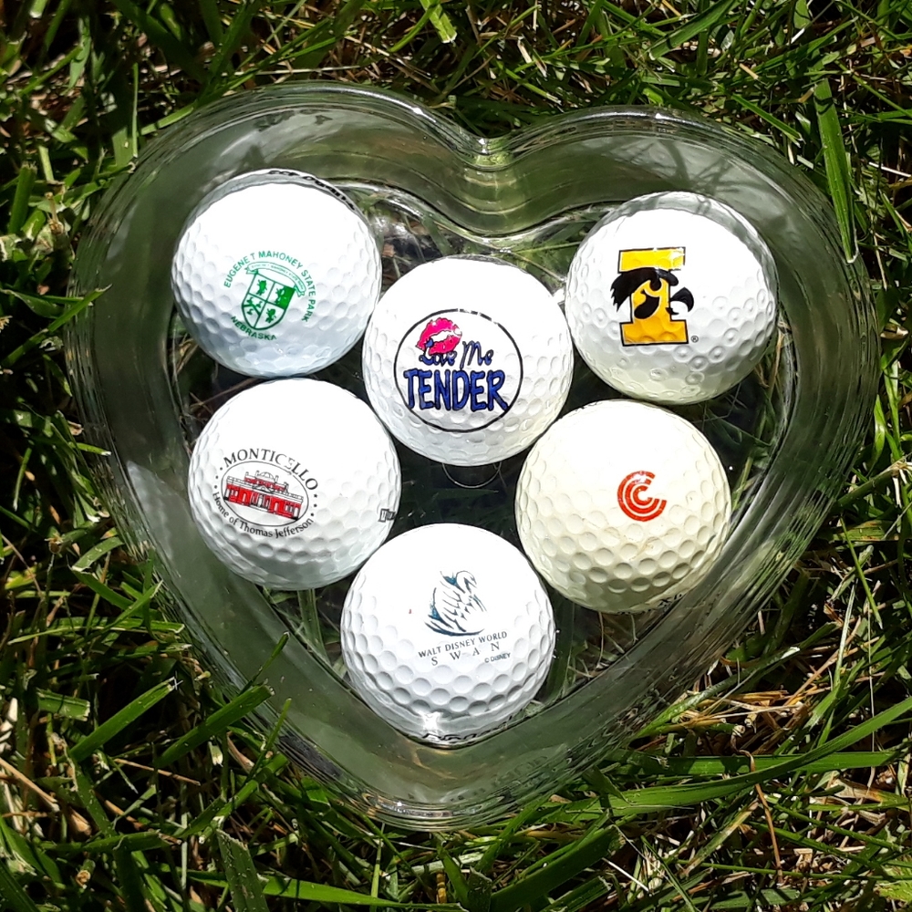Golf Ball Dozen Asst Logos Collector's Gift Idea